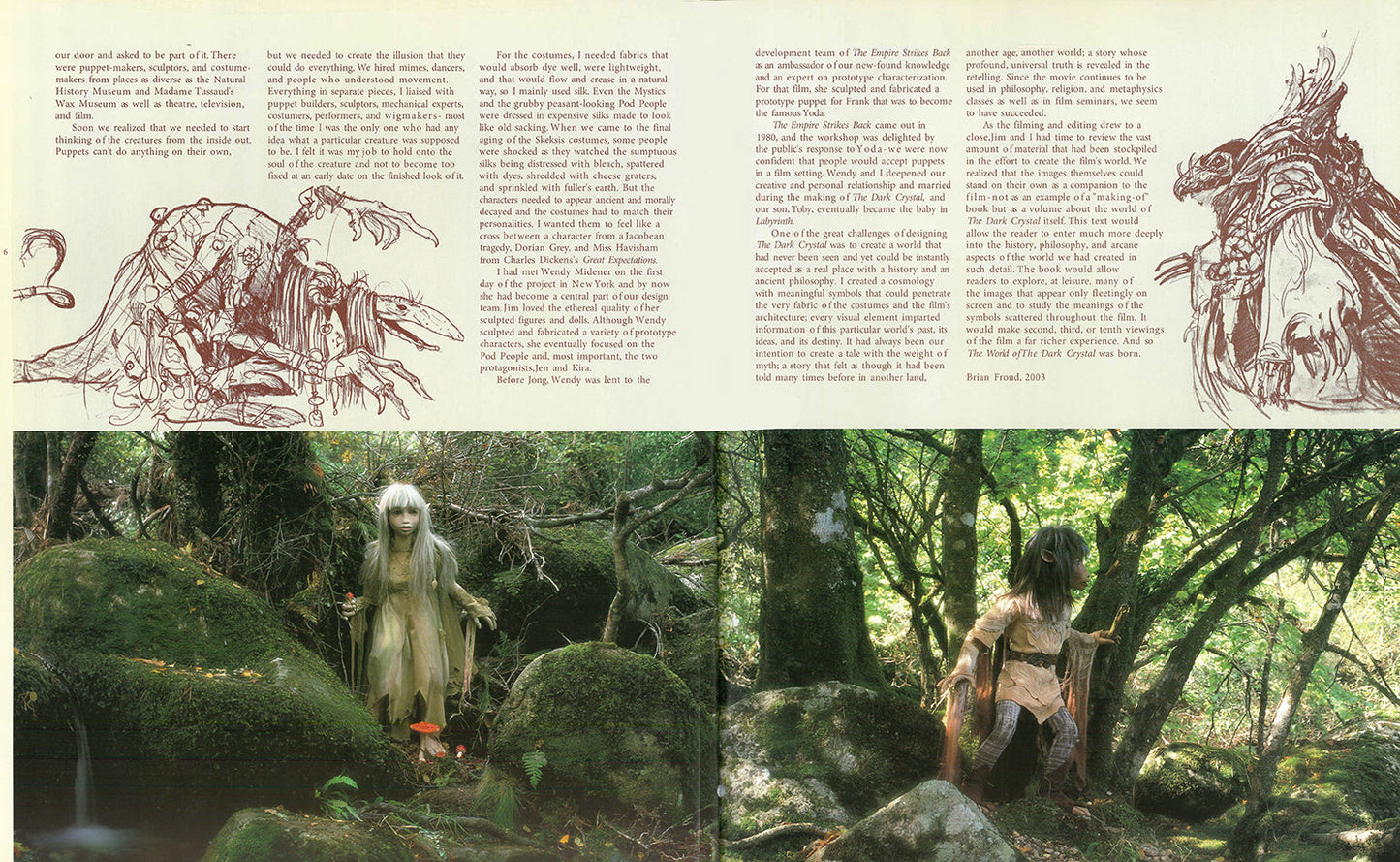 The World of the Dark Crystal Hardcover Book