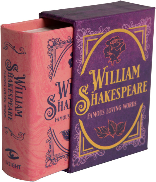 William Shakespeare: Famous Loving Words Hardcover Book