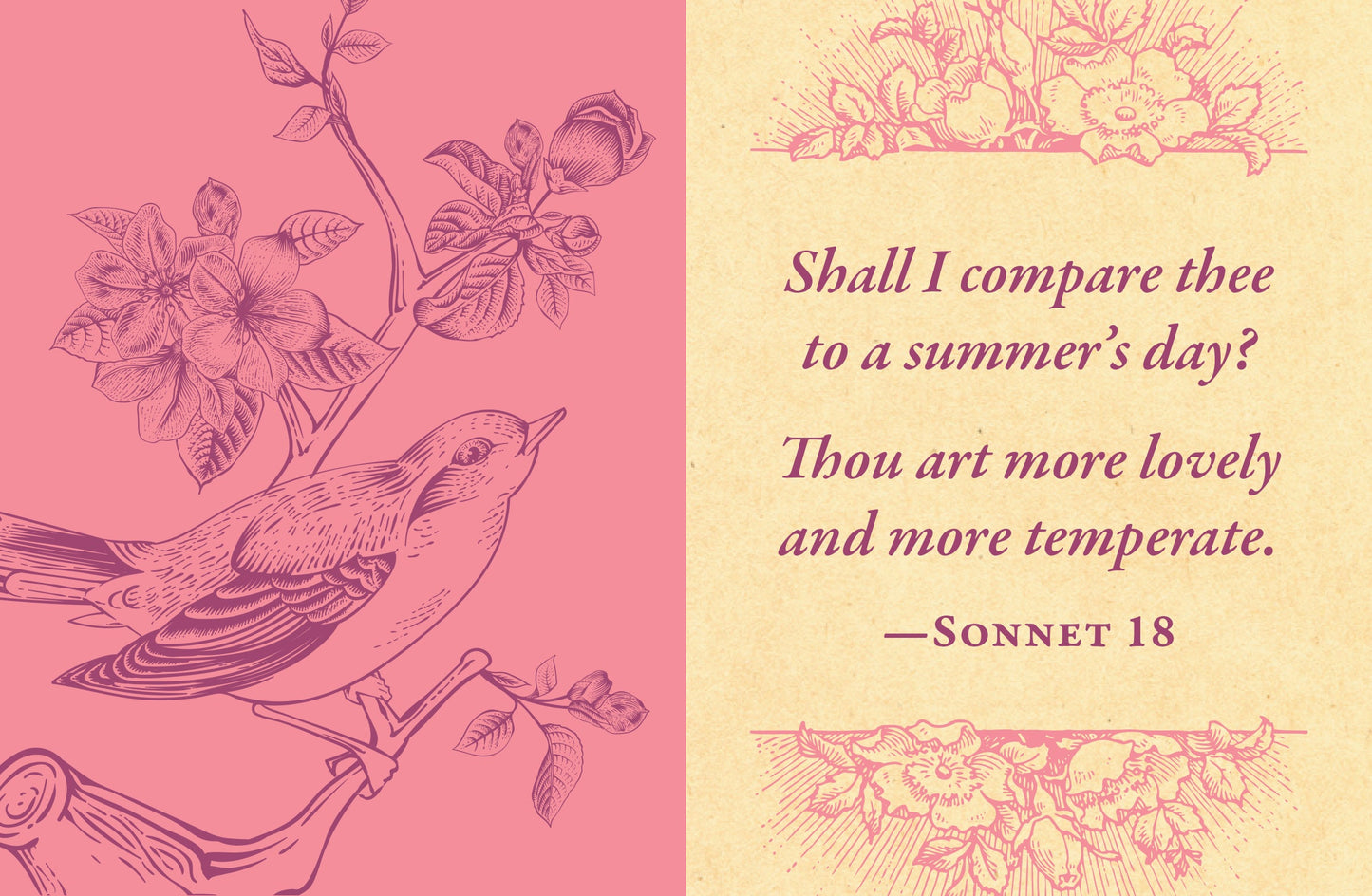 William Shakespeare: Famous Loving Words Hardcover Book