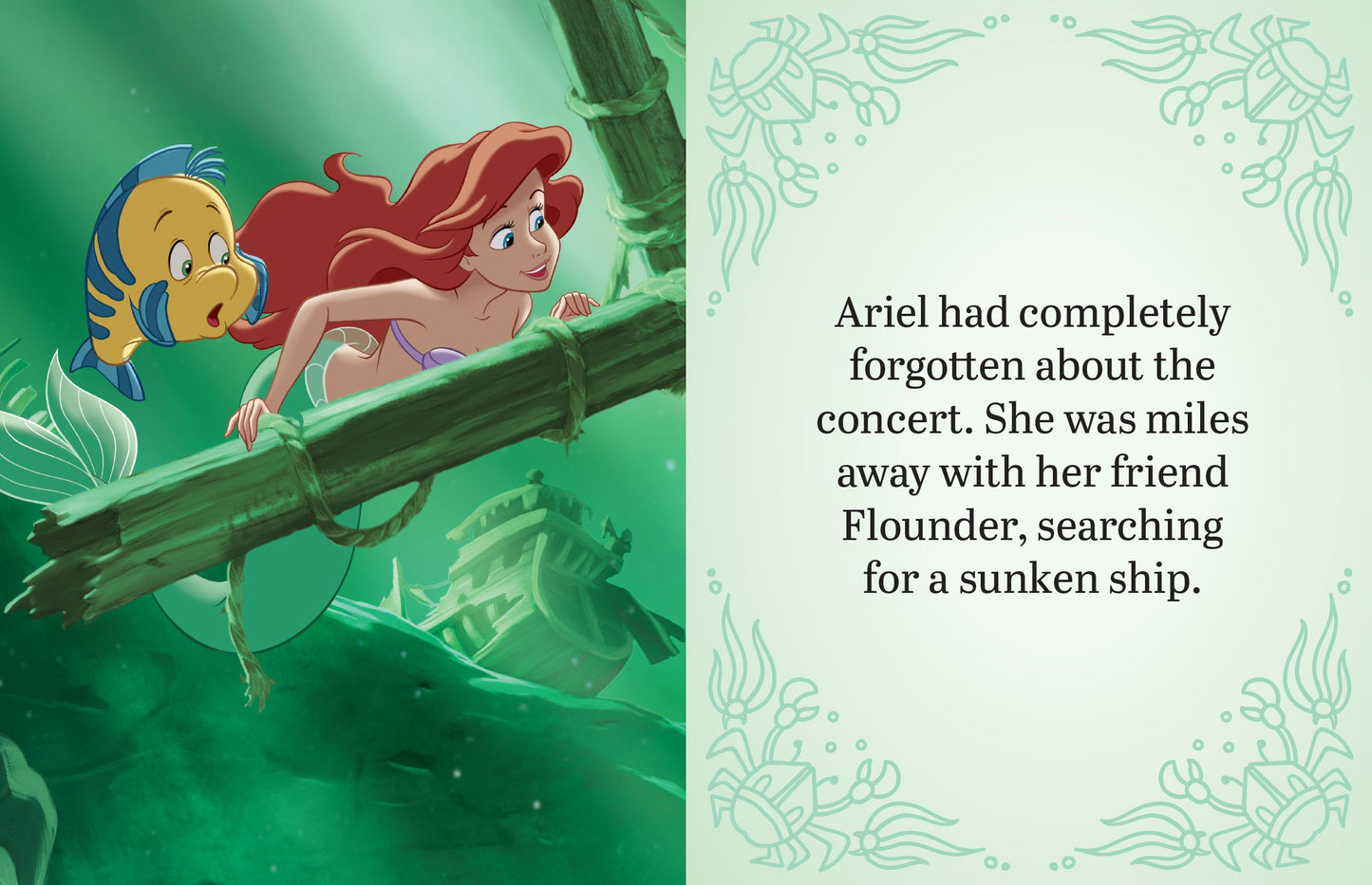 Disney: The Little Mermaid Hardcover Book