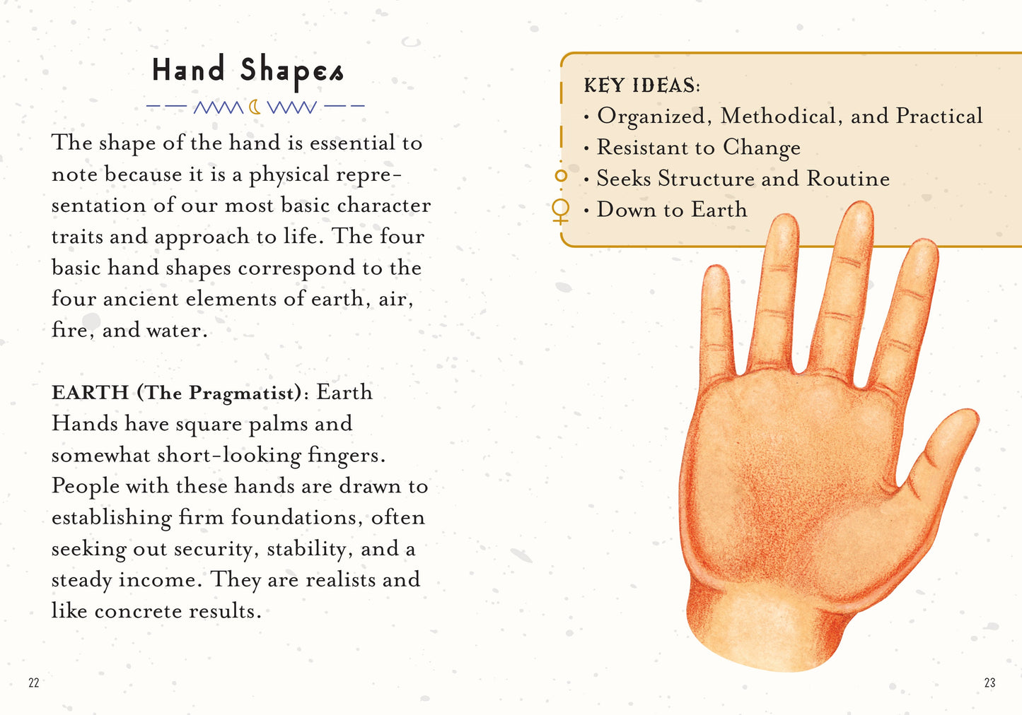 The Art of Palmistry Hardcover Book