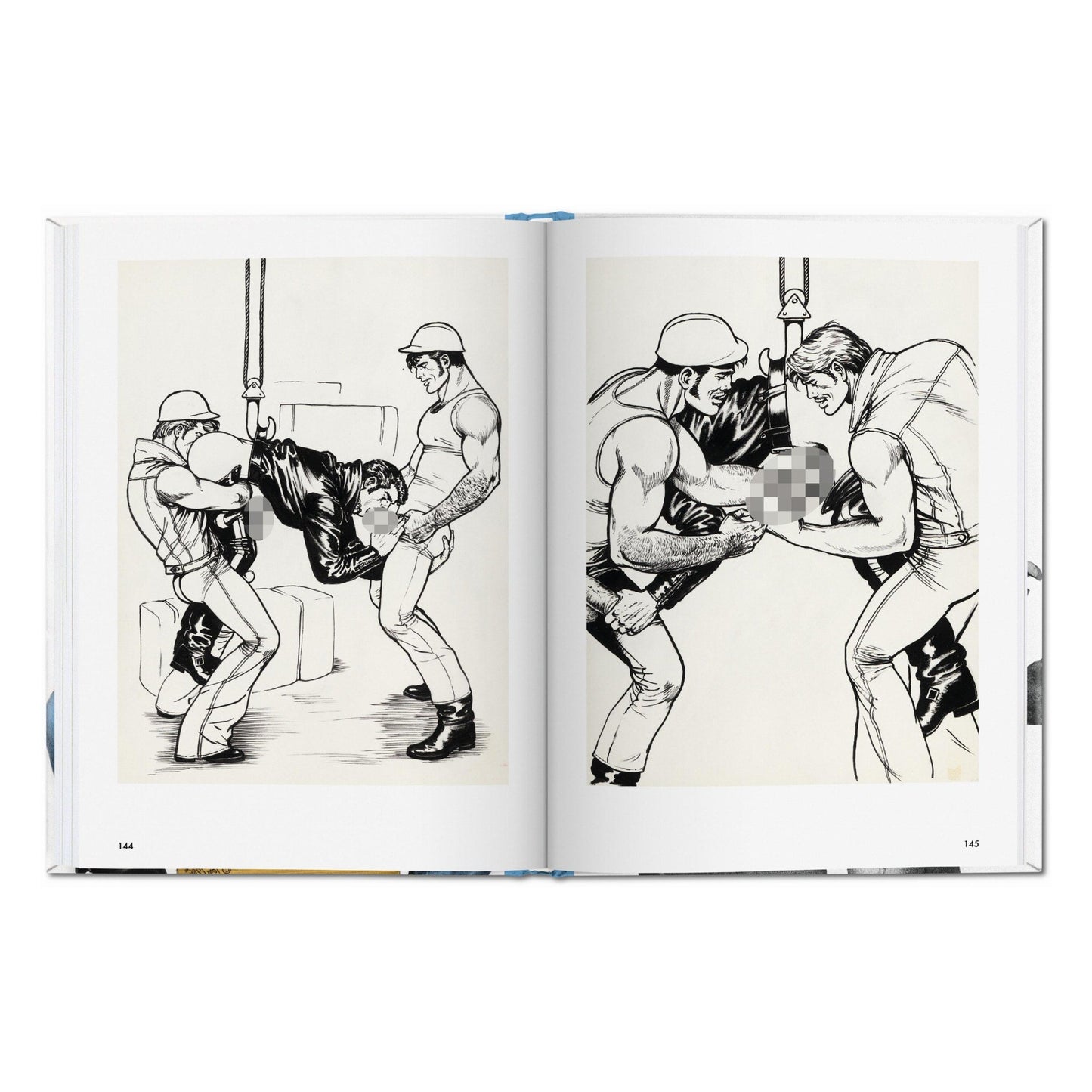 The Little Book of Tom. Blue Collar (German, French, English) Book