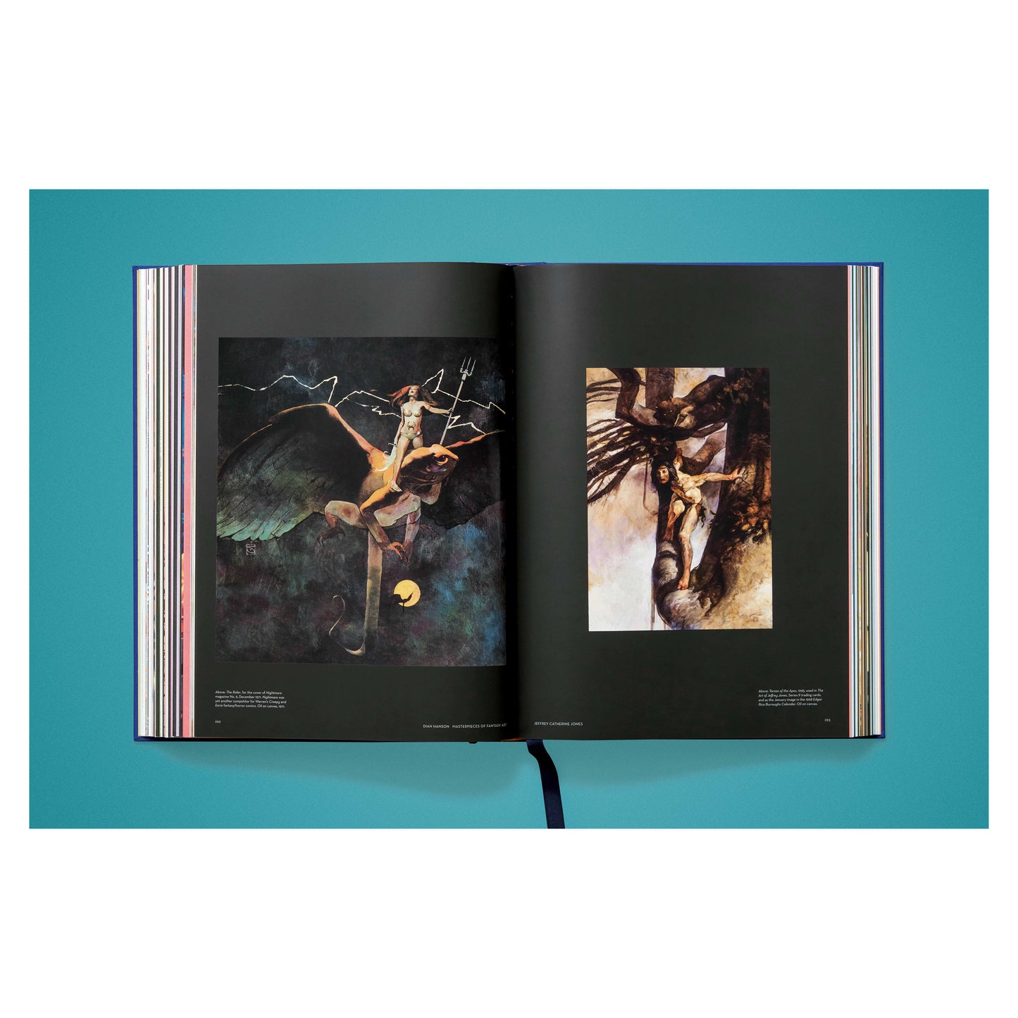 Masterpieces of Fantasy Art (German, French, English) Book