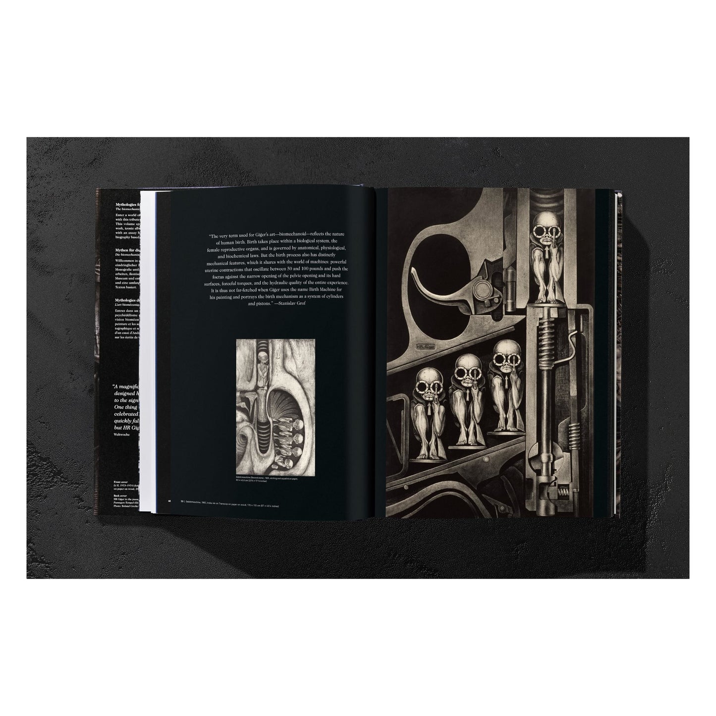 HR Giger (German, French, English) Book
