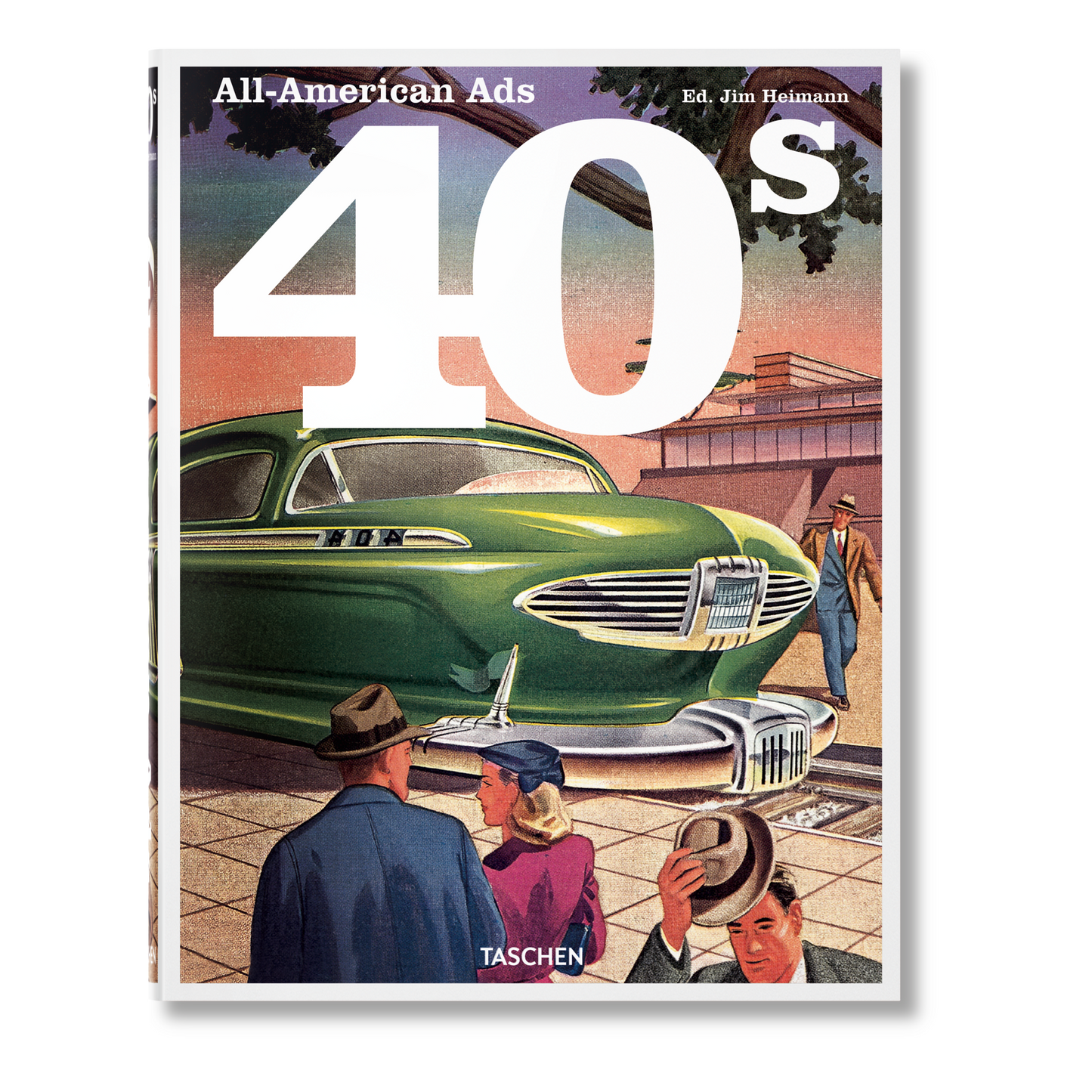 All-American Ads of the 40s (German, French, English) Book