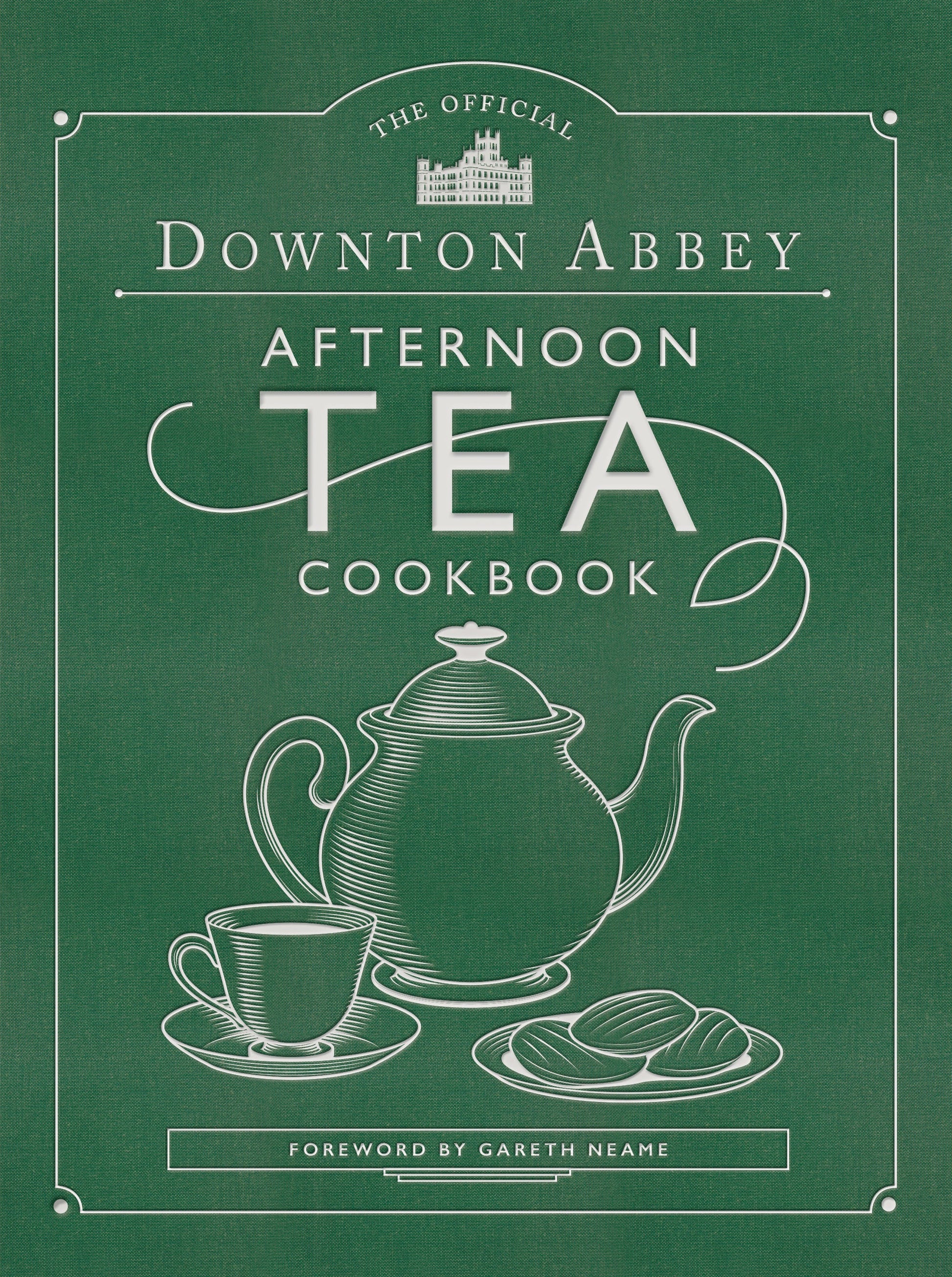 The Official Downton Abbey Afternoon Tea Cookbook Hardcover Book