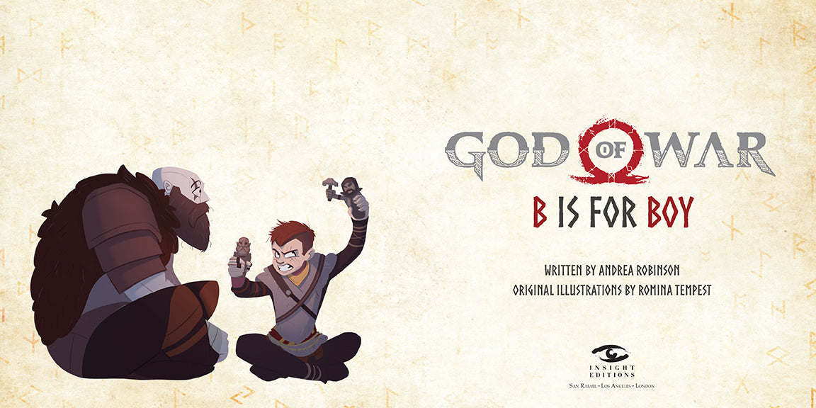 God of War: B is for Boy Hardcover Book