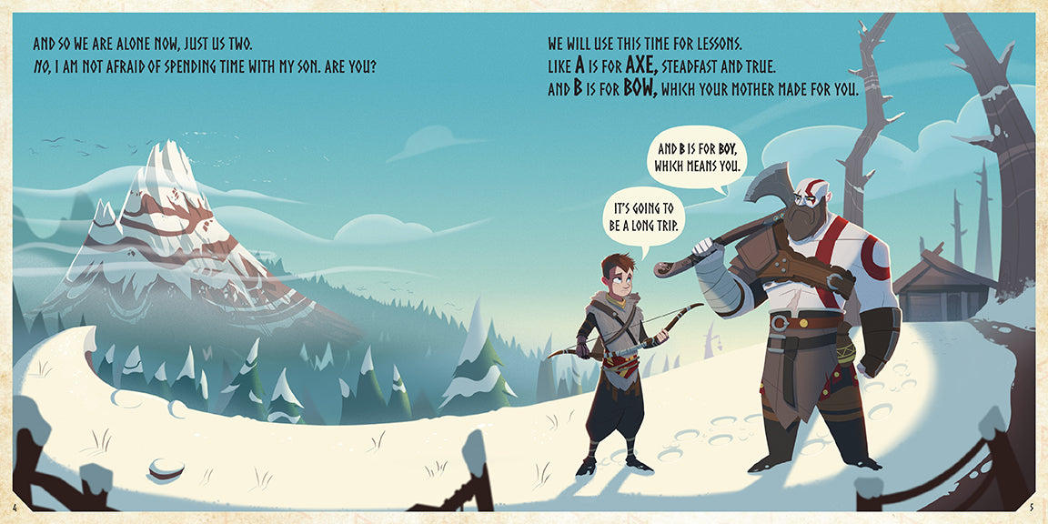 God of War: B is for Boy Hardcover Book