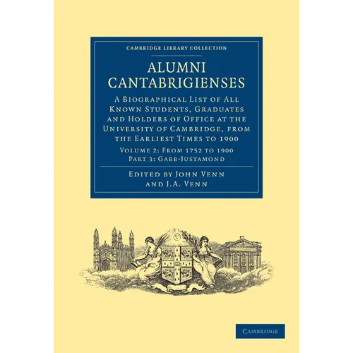 Alumni Cantabrigienses - Volume 2