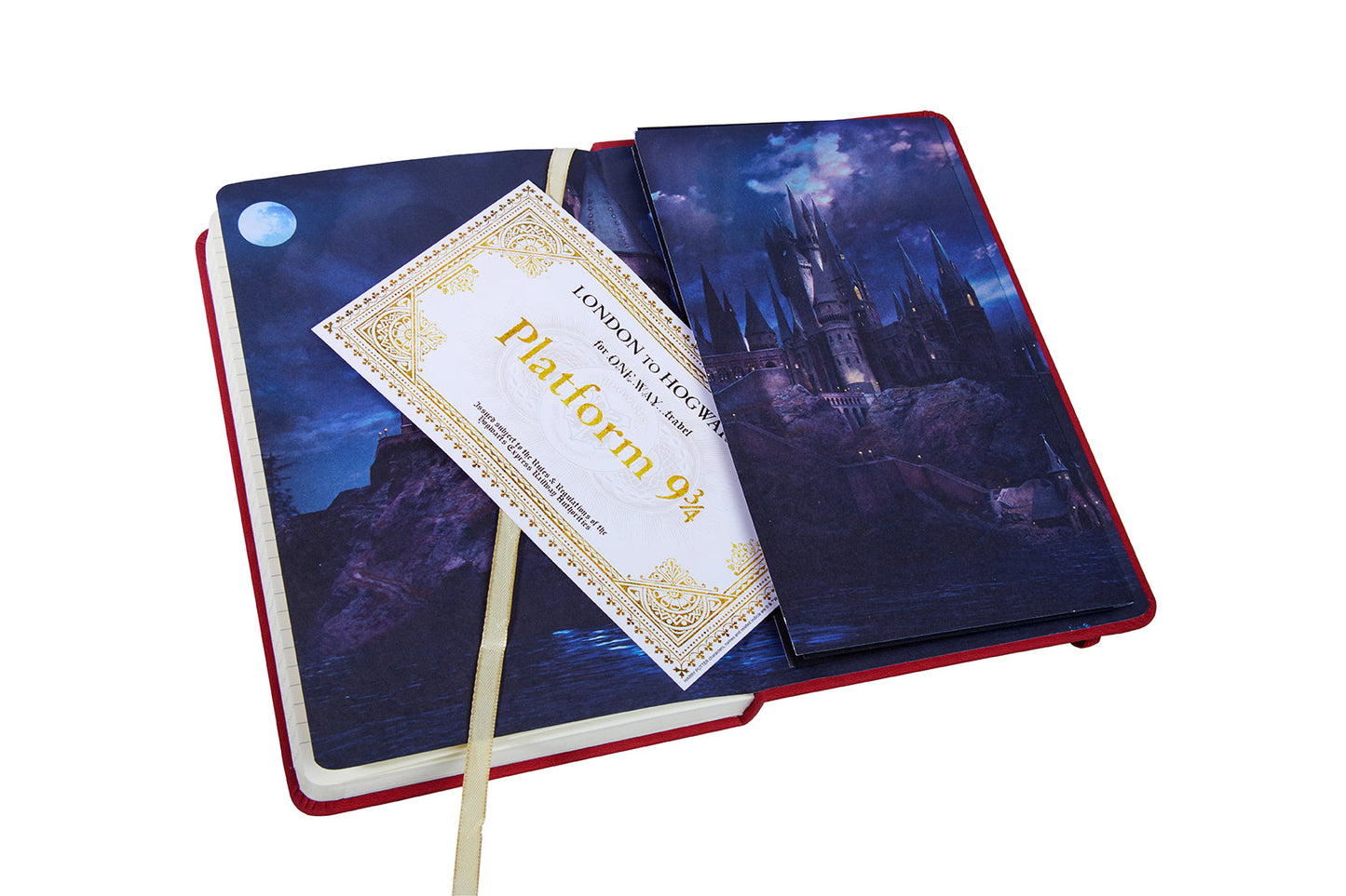 Harry Potter: Platform Nine and Three-Quarters Hardcover Journal Hardcover Book