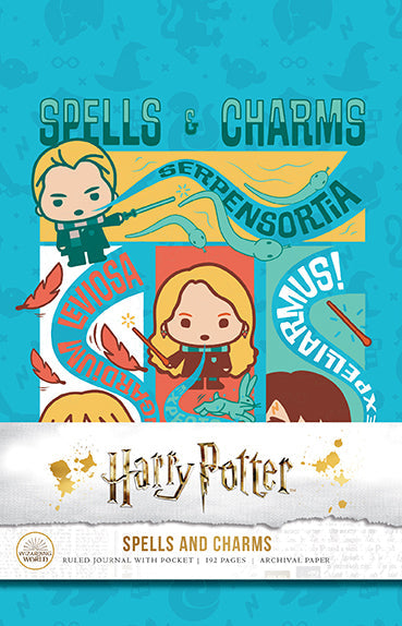 Harry Potter: Spells and Charms Hardcover Ruled Journal Hardcover Book