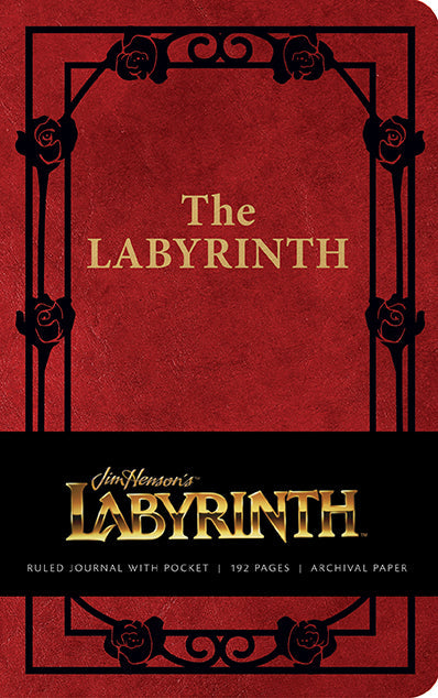 Labyrinth Hardcover Ruled Journal Hardcover Book