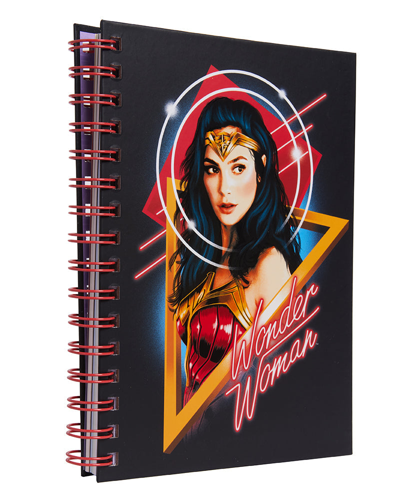 DC Comics: Wonder Woman 1984 Spiral Notebook Hardcover Book