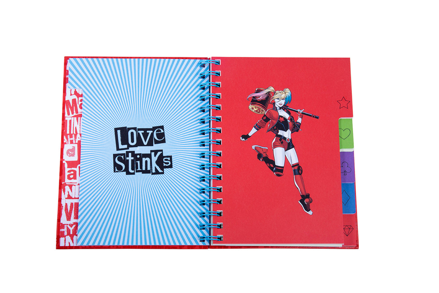 DC Comics: Harley Quinn Spiral NoteHardcover Book