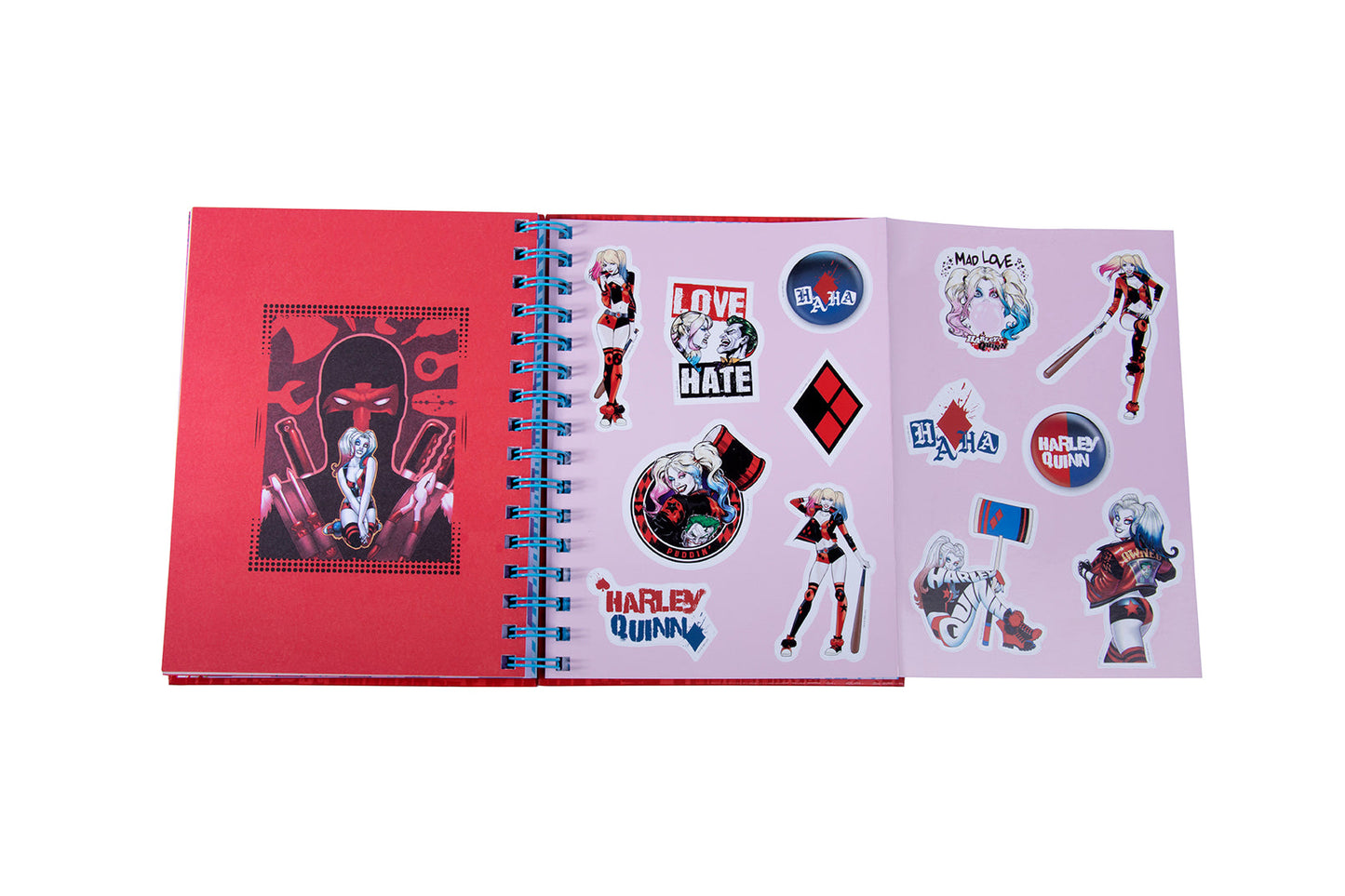 DC Comics: Harley Quinn Spiral NoteHardcover Book
