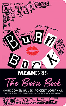 Mean Girls: The Burn Book Ruled Pocket Journal Hardcover Book