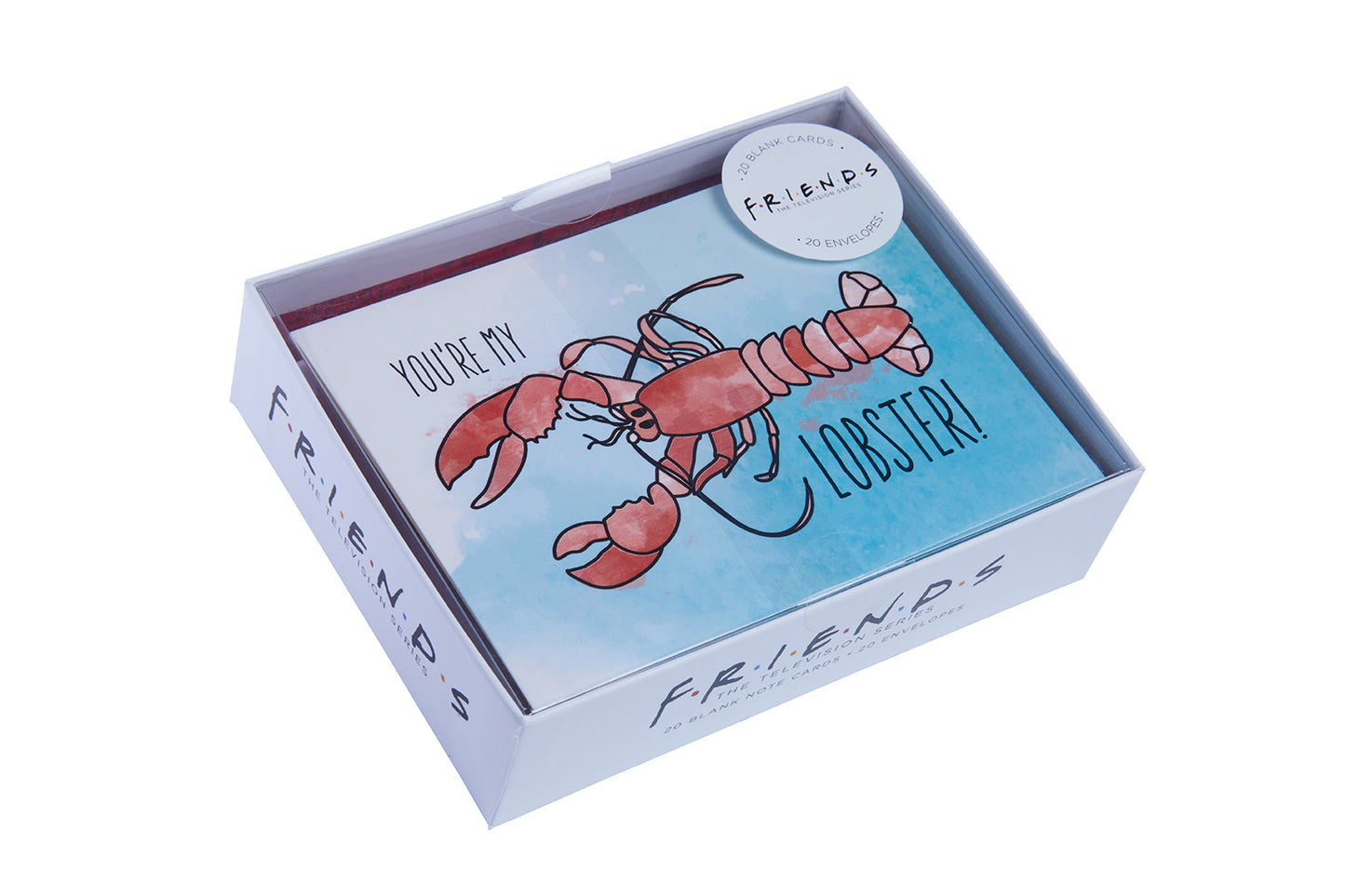 Friends Blank Boxed Note Cards Hardcover Book