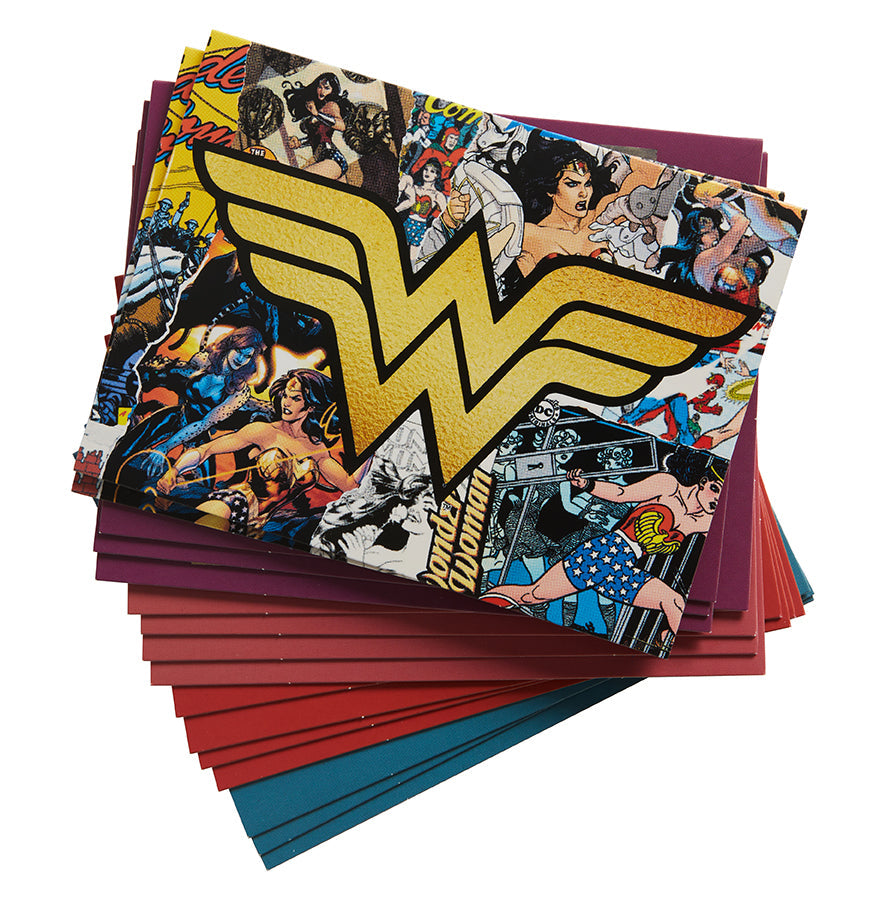 DC Comics: Wonder Woman Blank Boxed Note Cards Hardcover Book