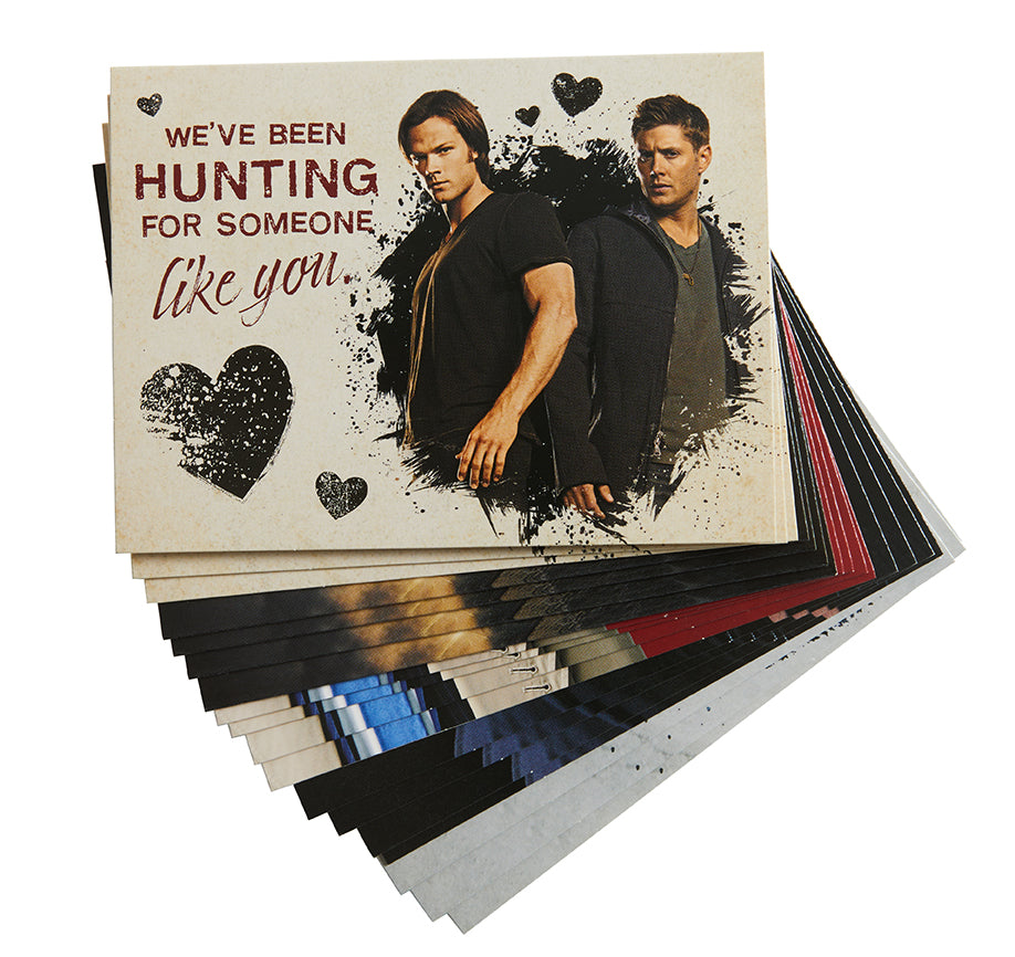 Supernatural Valentine's Day Blank Boxed Note Cards Hardcover Book