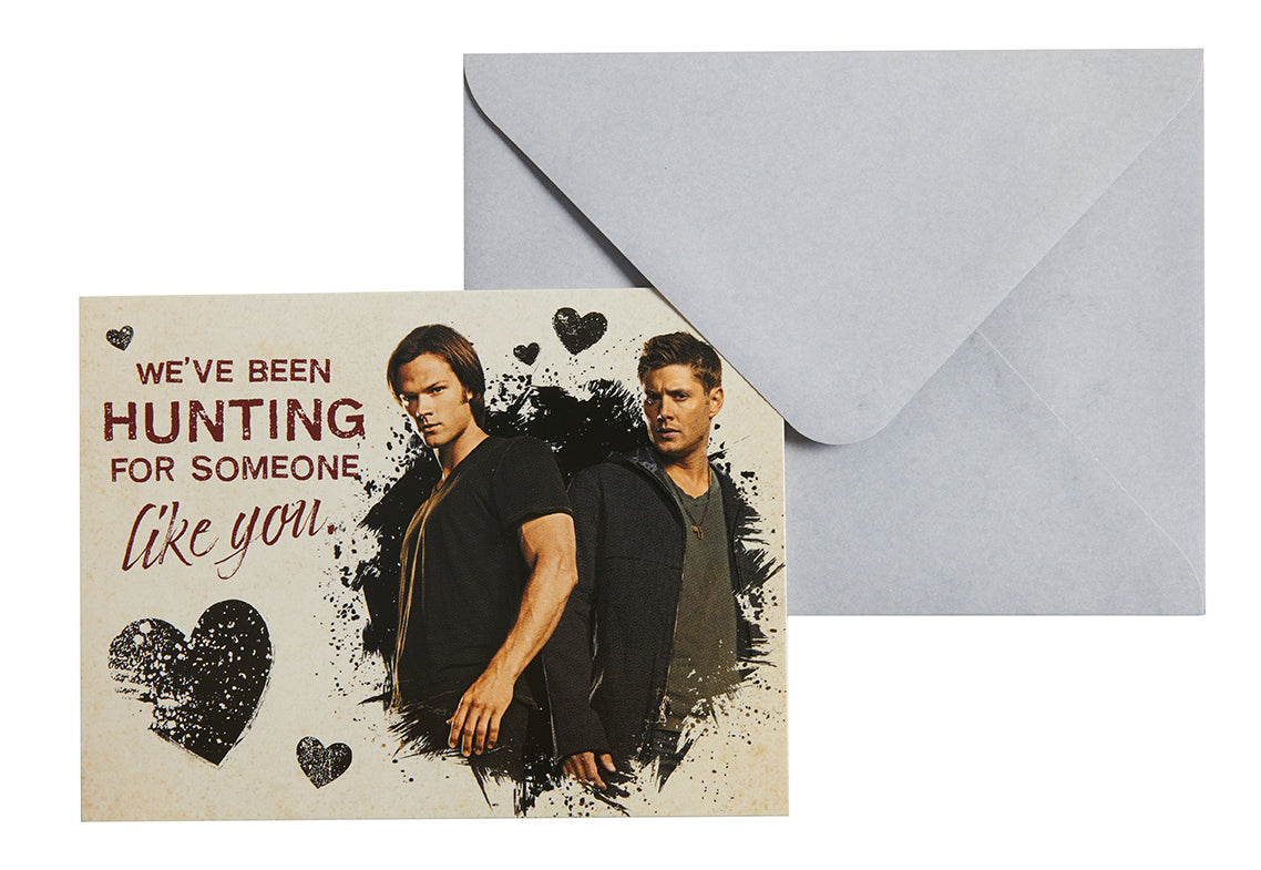 Supernatural Valentine's Day Blank Boxed Note Cards Hardcover Book