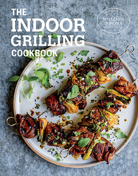 The Indoor Grilling Cookbook Hardcover Book