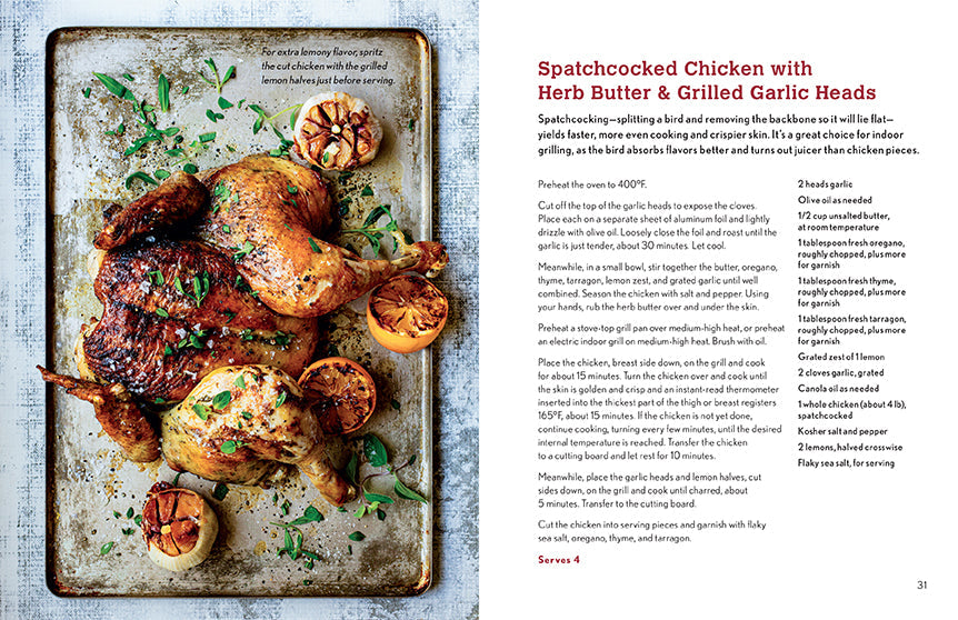 The Indoor Grilling CookHardcover Book