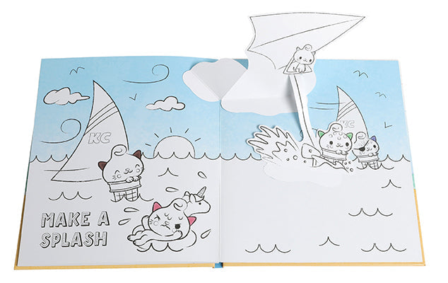 Kitty Cones: Make Your Own Pop-Up Book: Sunshine and Sprinkles Hardcover Book