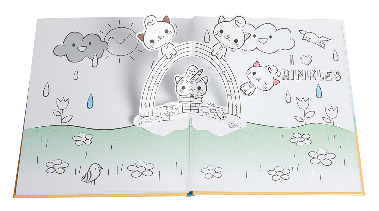 Kitty Cones: Make Your Own Pop-Up Book: Sunshine and Sprinkles Hardcover Book