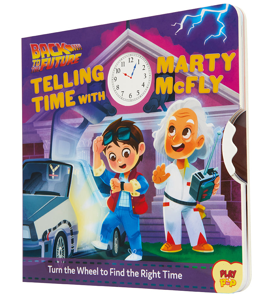 Back to the Future: Telling Time with Marty McFly Hardcover Book