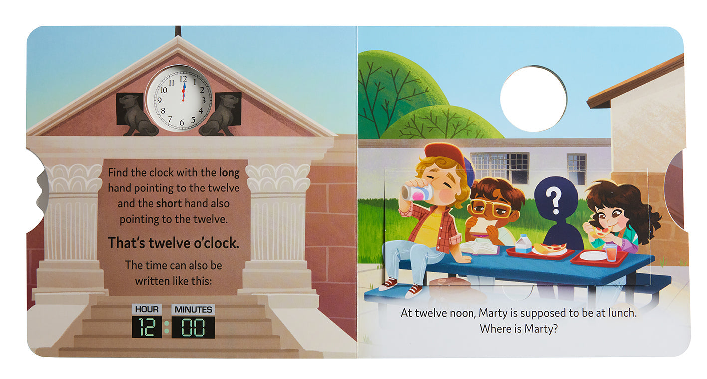 Back to the Future: Telling Time with Marty McFly Hardcover Book
