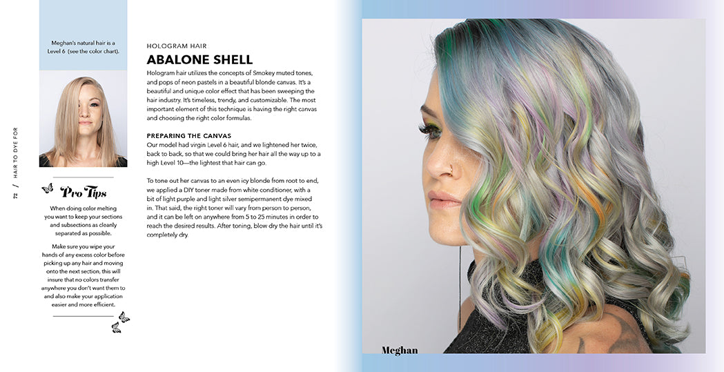 Hair to Dye For Hardcover Book