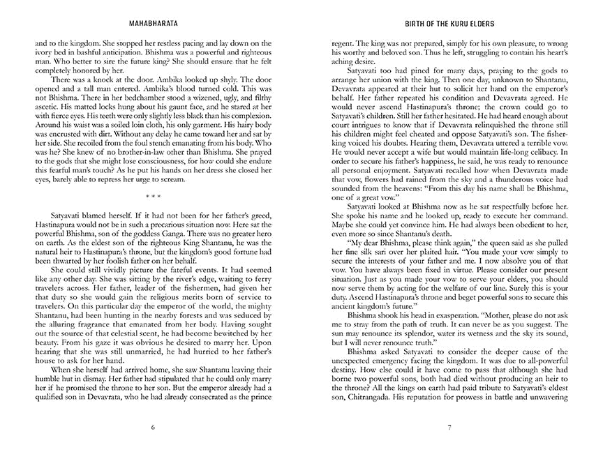Mahabharata Hardcover Book