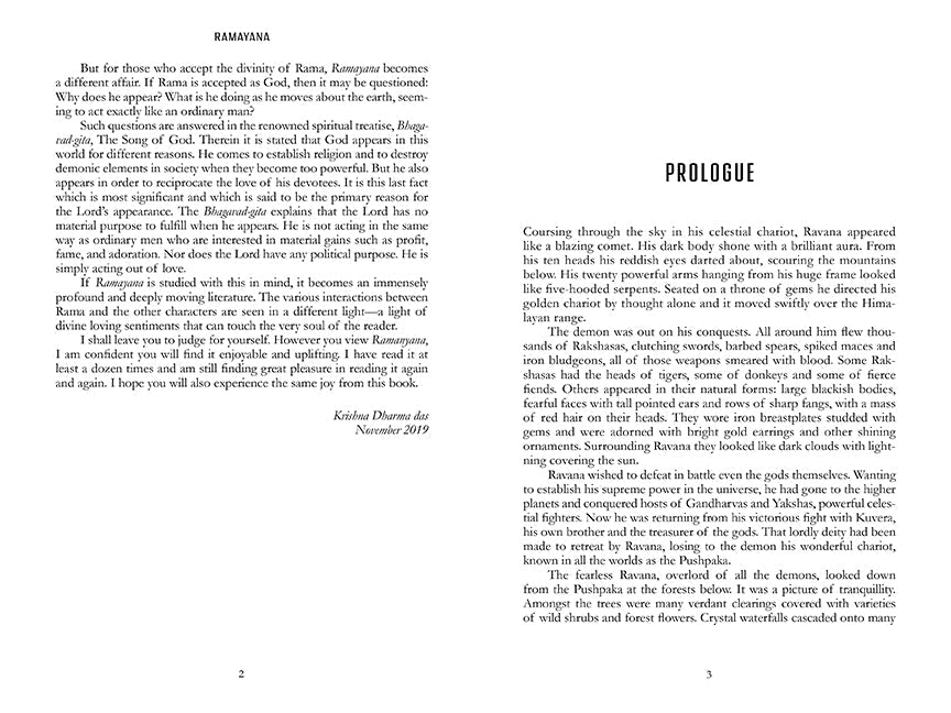 Ramayana Hardcover Book