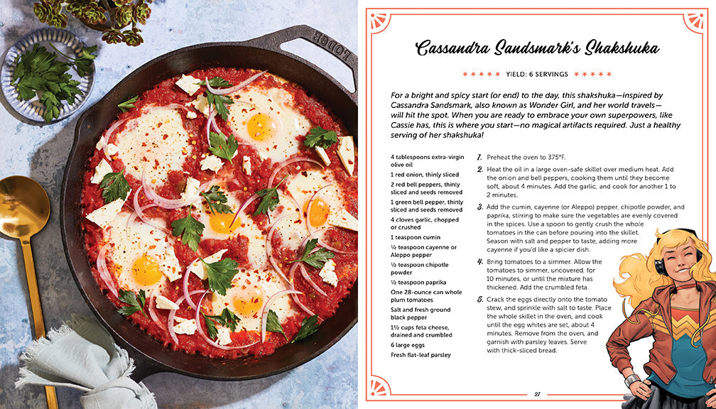 Wonder Woman: The Official CookHardcover Book