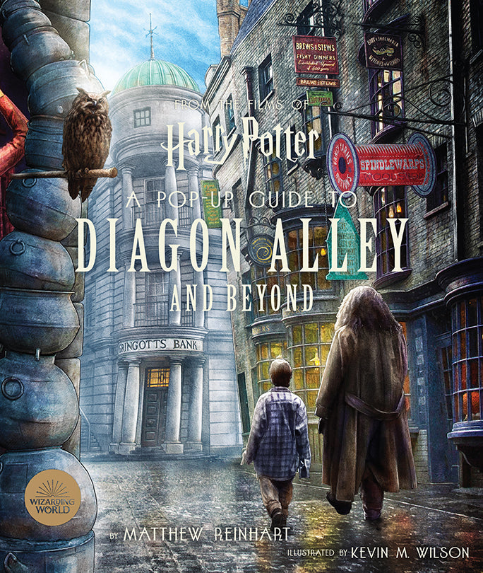 Harry Potter: A Pop-Up Guide to Diagon Alley and Beyond Hardcover Book