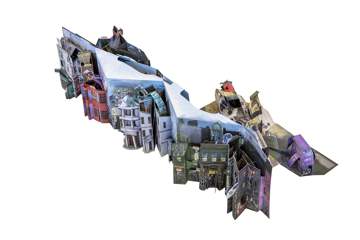 Harry Potter: A Pop-Up Guide to Diagon Alley and Beyond Hardcover Book