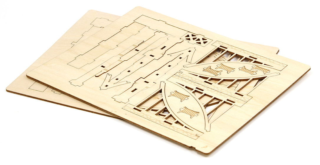 IncrediBuilds: San Francisco: Golden Gate Bridge Book and 3D Wood Model