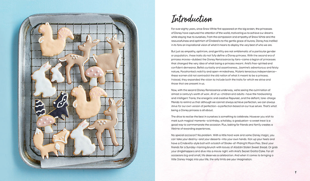 Disney Princess Baking Hardcover Book