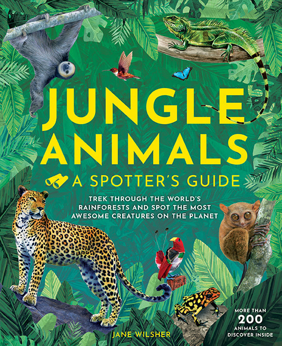Jungle Animals Hardcover Book