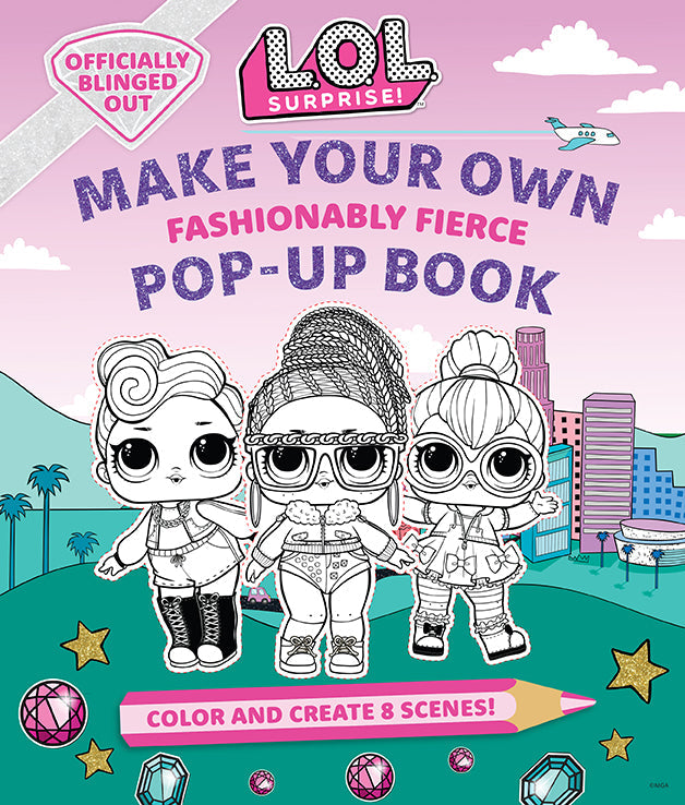 L.O.L. Surprise!: Make Your Own Pop-Up Book Hardcover Book