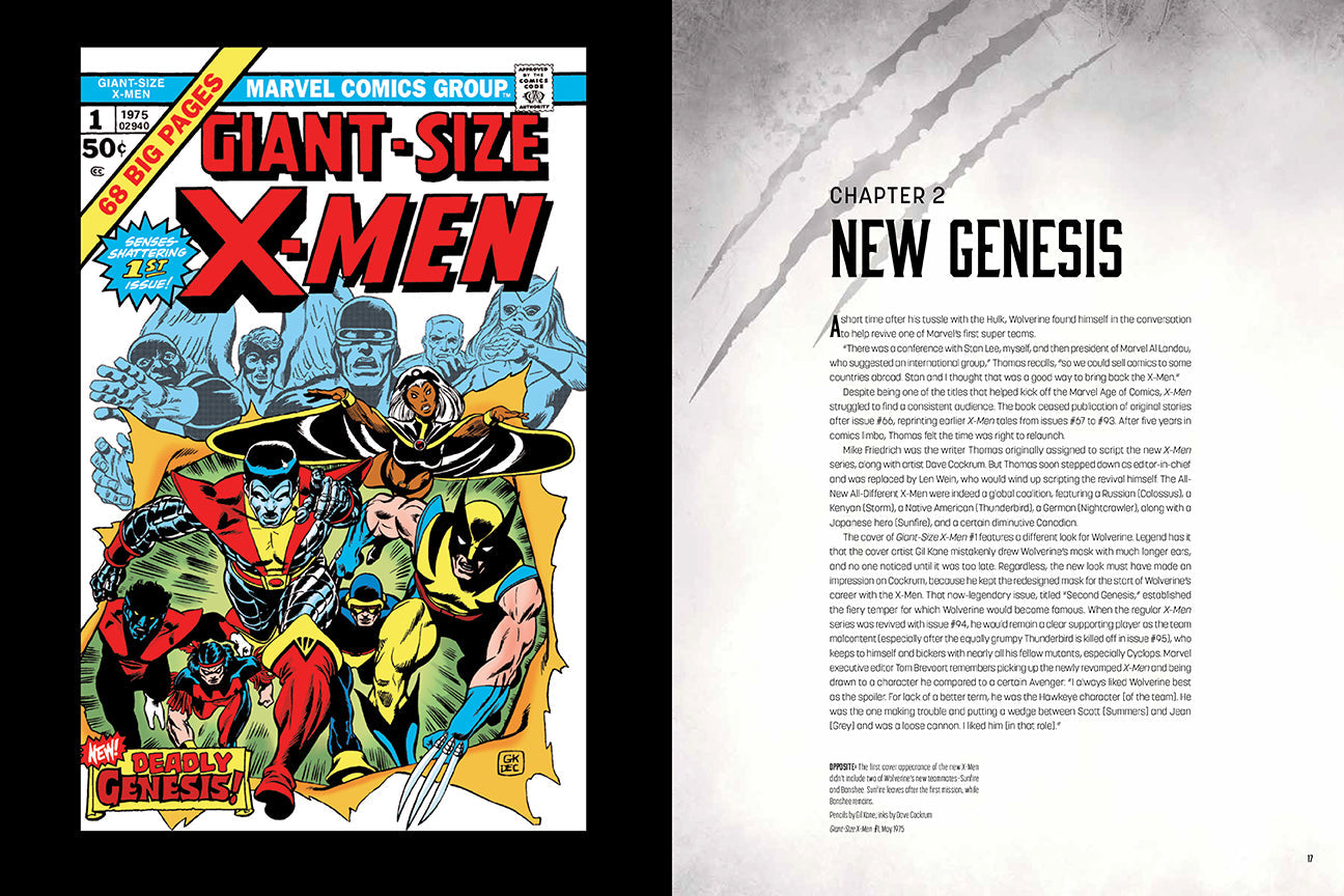 Wolverine: Creating Marvel's Legendary Mutant Hardcover Book