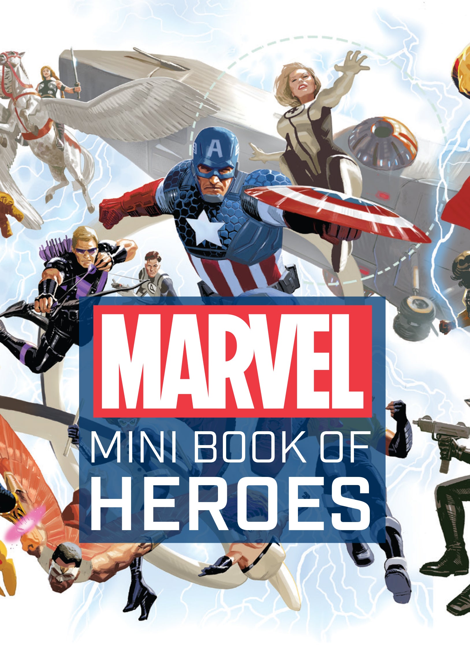 Marvel Comics: Mini Book of Heroes Hardcover Book