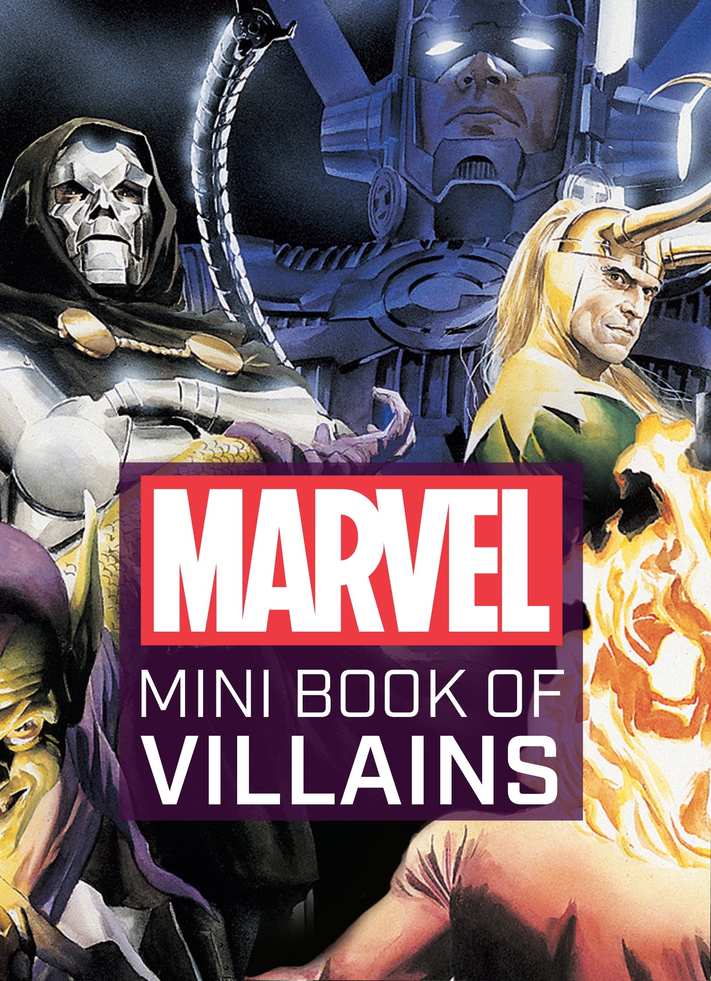 Marvel Comics: Mini Book of Villains Hardcover Book