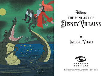 The Mini Art of Disney Villains Hardcover Book