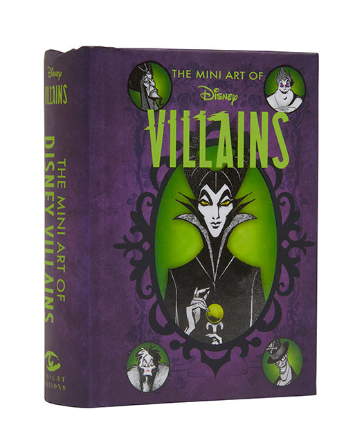 The Mini Art of Disney Villains Hardcover Book