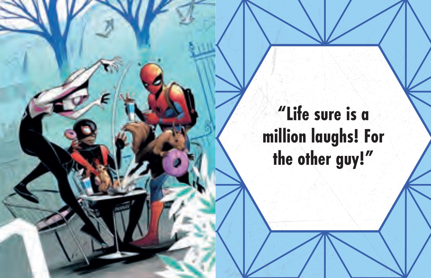 Marvel Comics: Spider-Man: Quotes and Quips from Your Friendly Neighborhood Super Hero Hardcover Book
