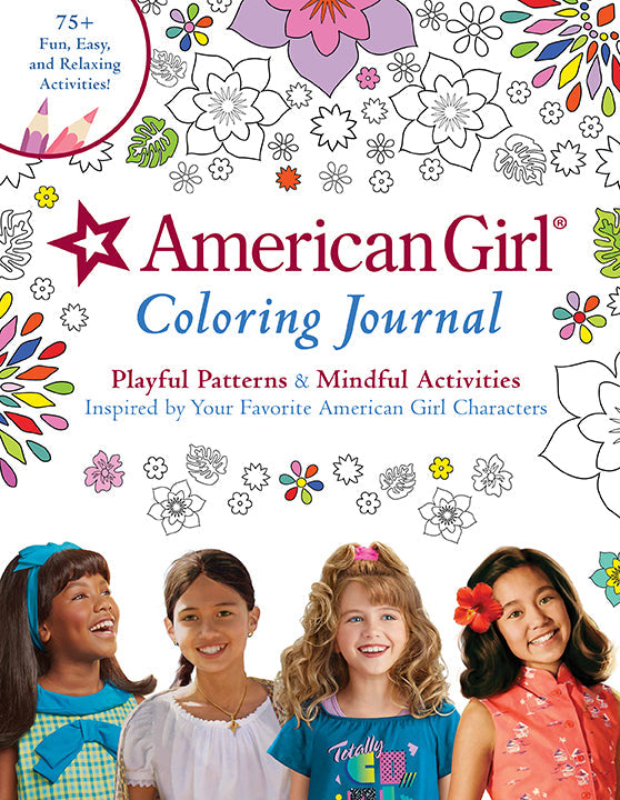 American Girl Coloring Journal Softcover Book