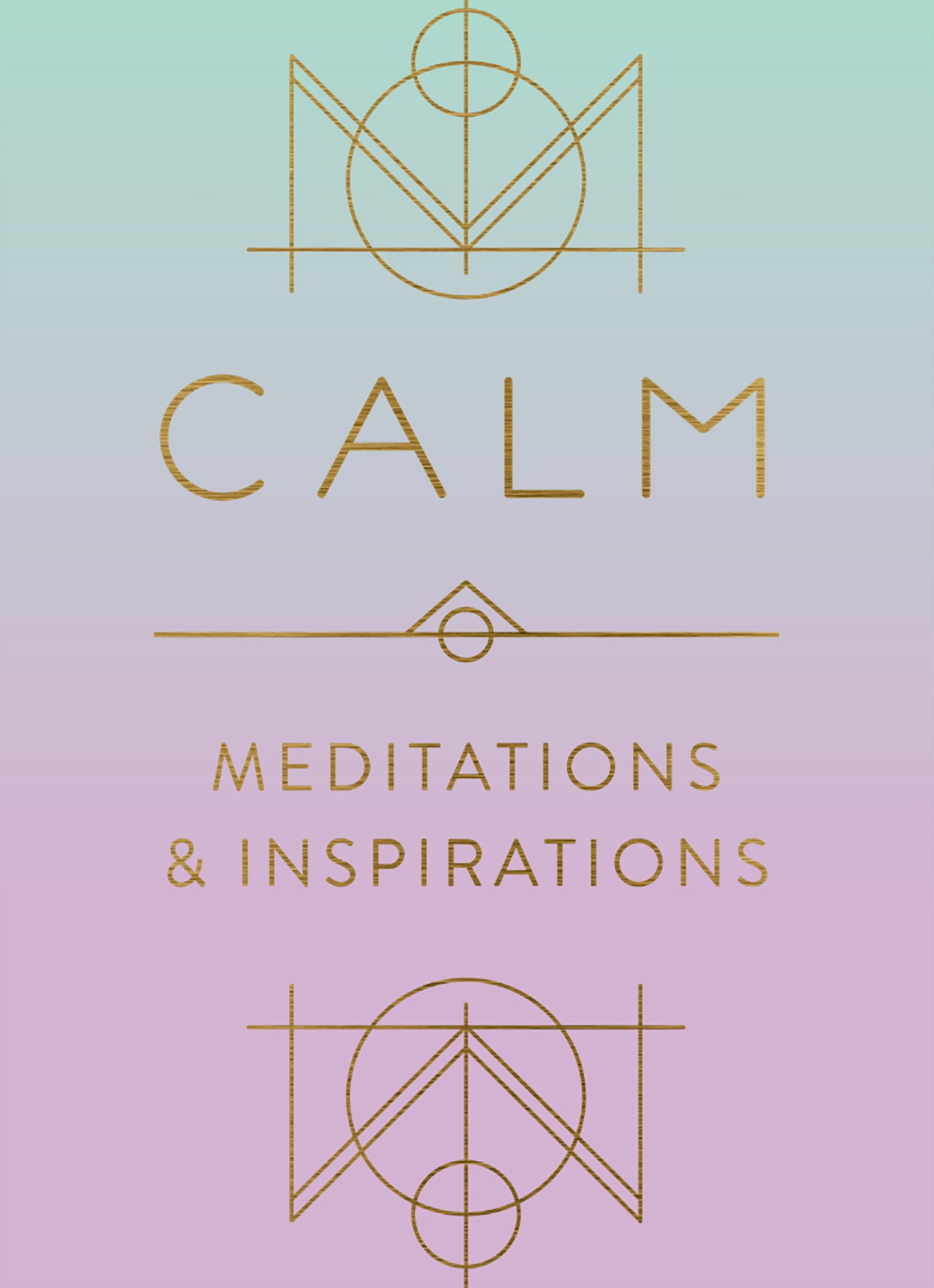 Calm Hardcover Book