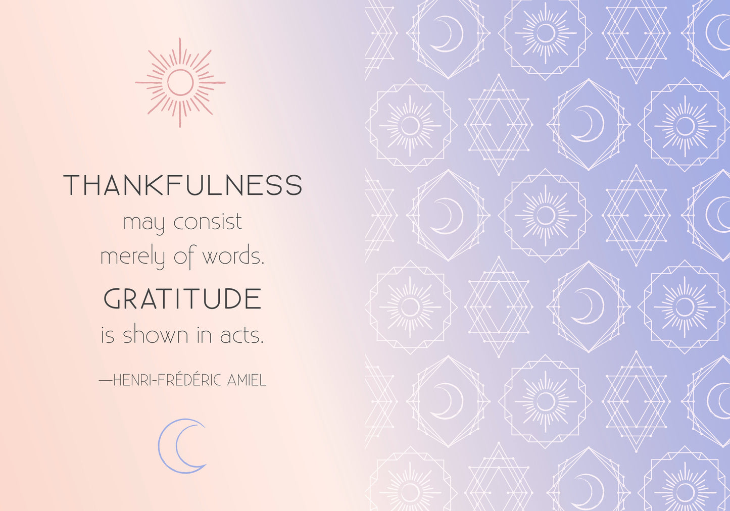 Gratitude Hardcover Book