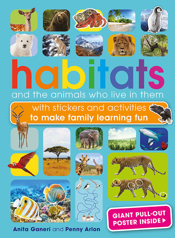 Habitats and the Animals Who Live in Them Softcover Book